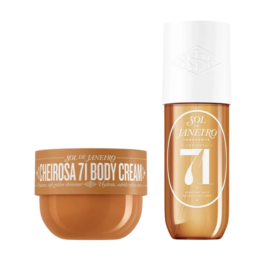 Sol de Janeiro Cheirosa 71 Cream & Perfume Mist Gift Set Cozy Cravings Body Duo - Image 2