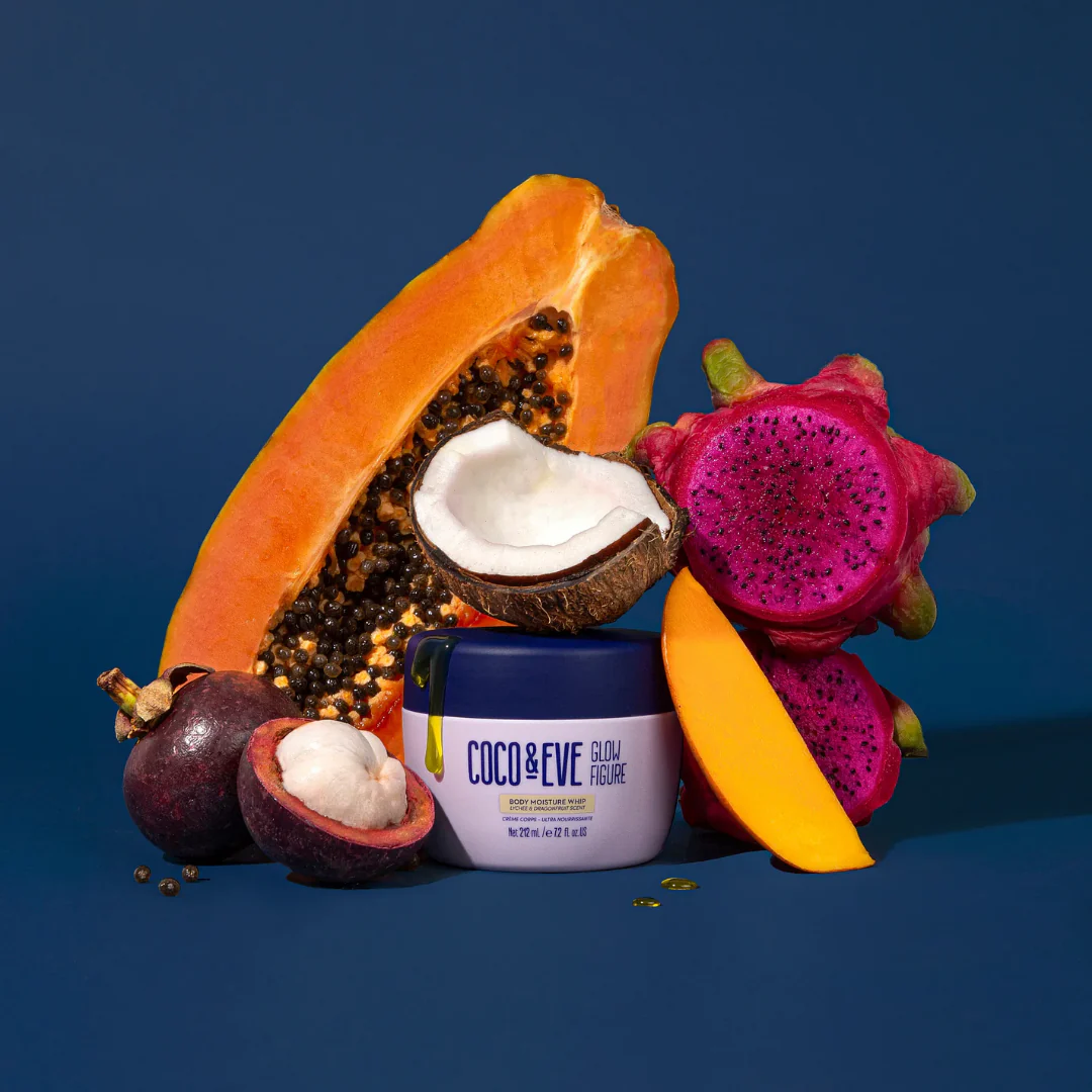 Coco & Eve Body Moisture Whippped Body Cream Lychee & Dragonfruit - Image 5