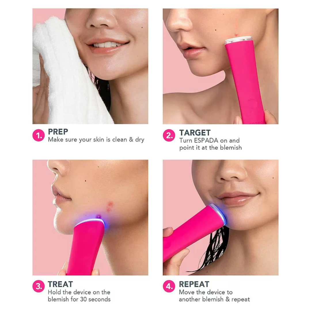 Foreo Espada Magenta - Acne Treatment Device - Image 7