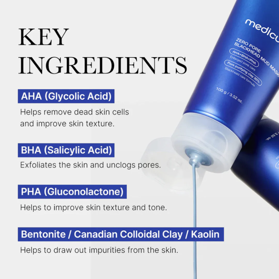 Medicube - Zero Pore Blackhead Mud Mask - Image 3
