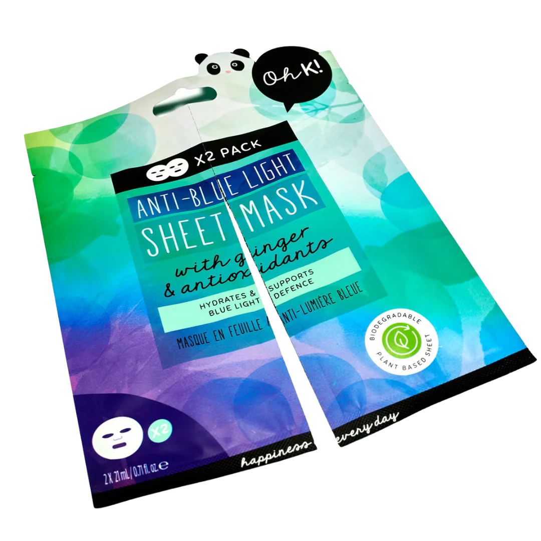 Oh K! Anti Blue Light Sheet Mask Duo - Image 4