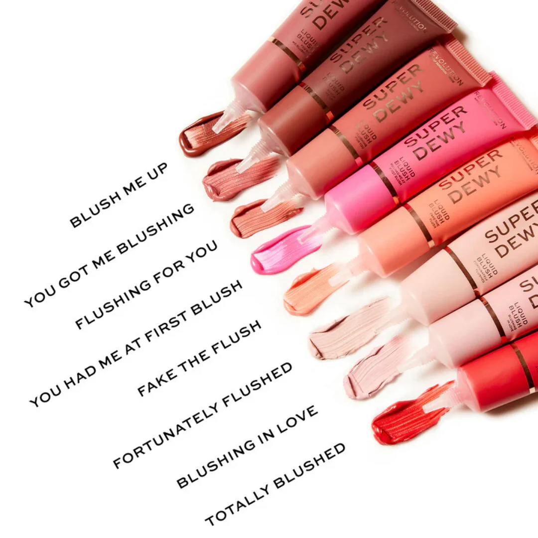 Revolution - Superdewy Liquid Blush Fortunately Flushed - Image 2