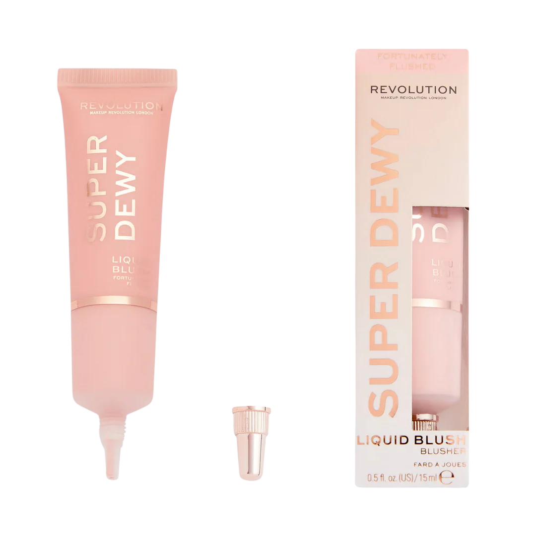 Revolution - Superdewy Liquid Blush Fortunately Flushed - Image 3