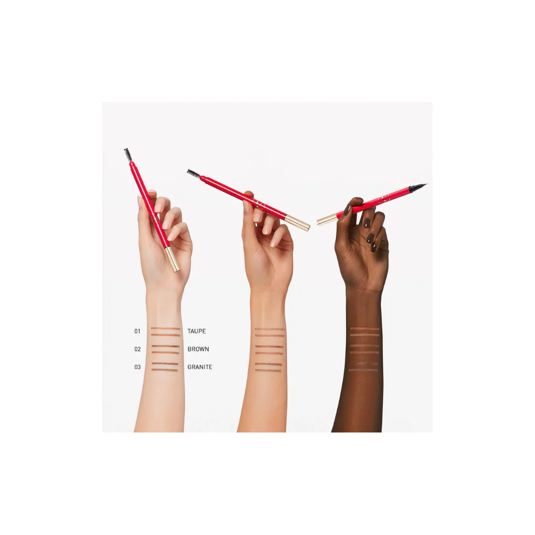 Valentino Brow Trio EyeBrow Liner - Granite 03 - Image 3