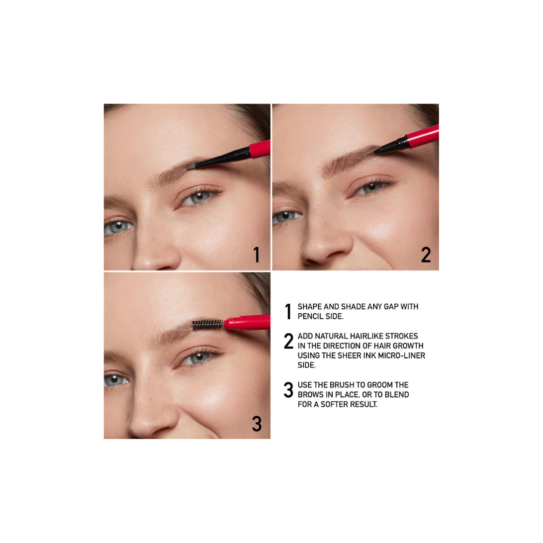 Valentino Brow Trio EyeBrow Liner - Granite 03 - Image 5