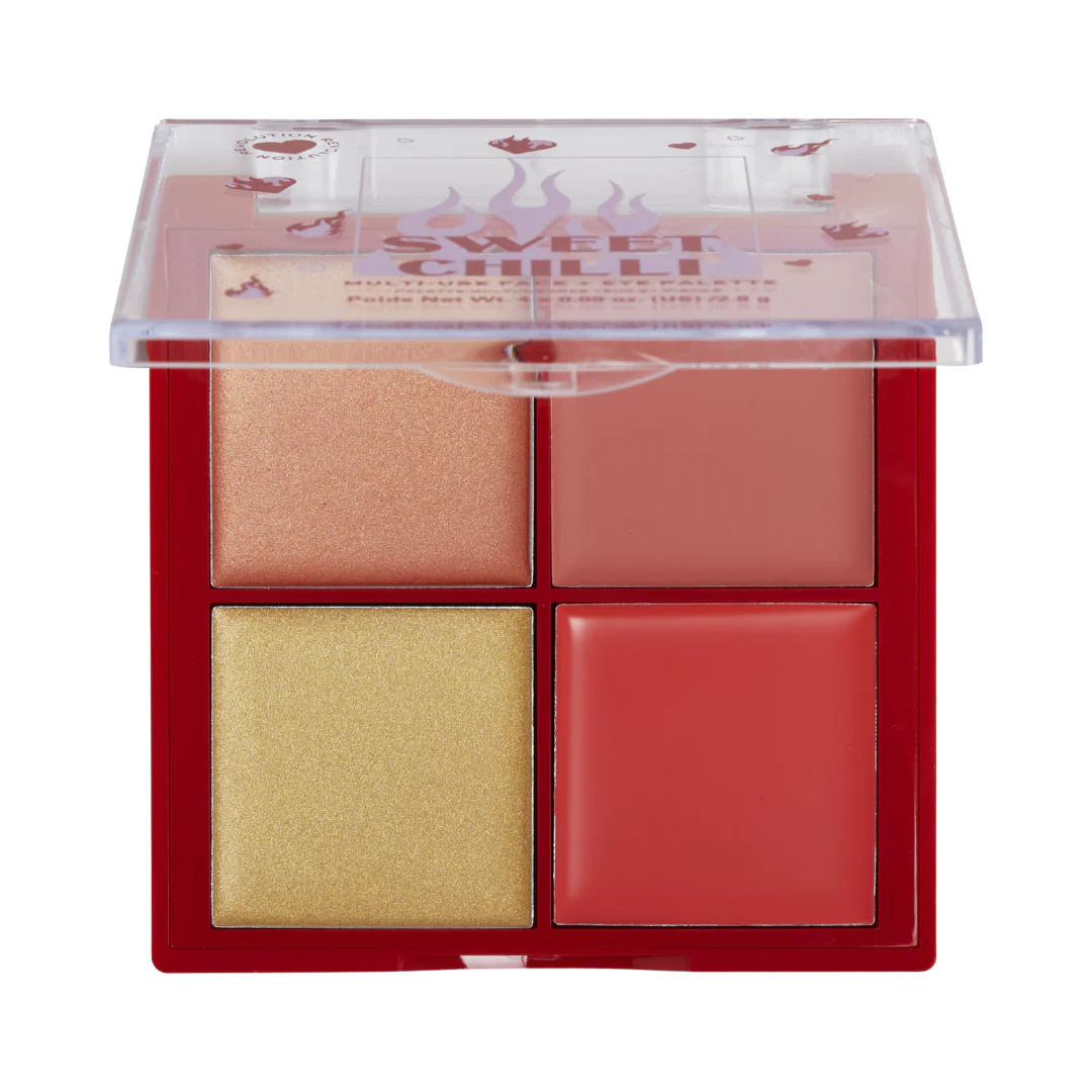 Sweet Chilli Cream Blush & Highlight Quad - Image 2